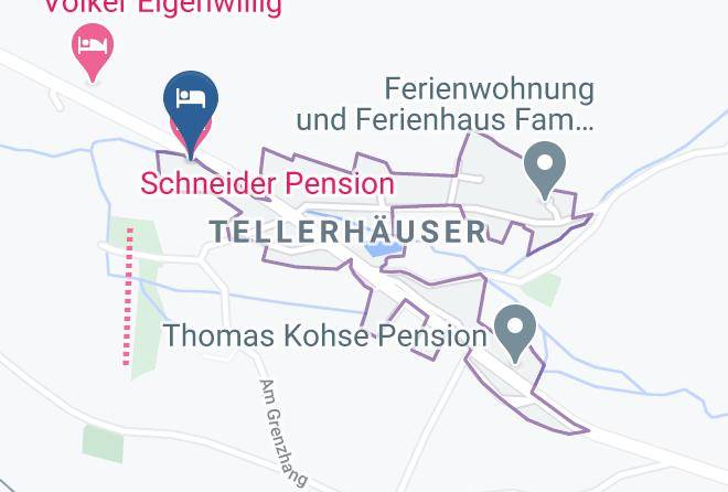Erzgebirgskreis - Schneider Pension Maps