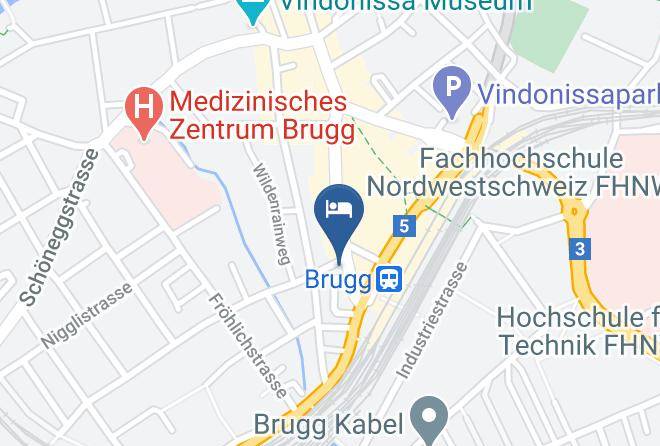 Brugg - Schnitzeria Hotel Gotthard Maps