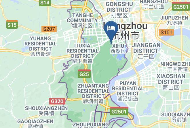 Hangzhou - Scholar Hotel Maps