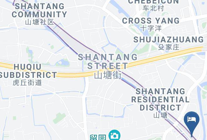 Suzhou - Scholar Shantang Hotel Maps