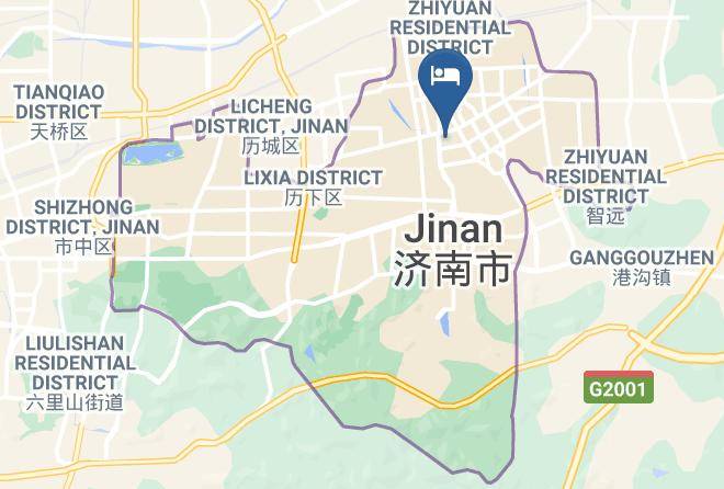 Ji Nan - Scholars Hotel Jinan Maps