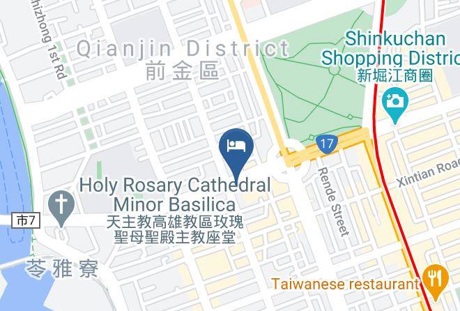 Qianjin District - Schon Hotel Maps