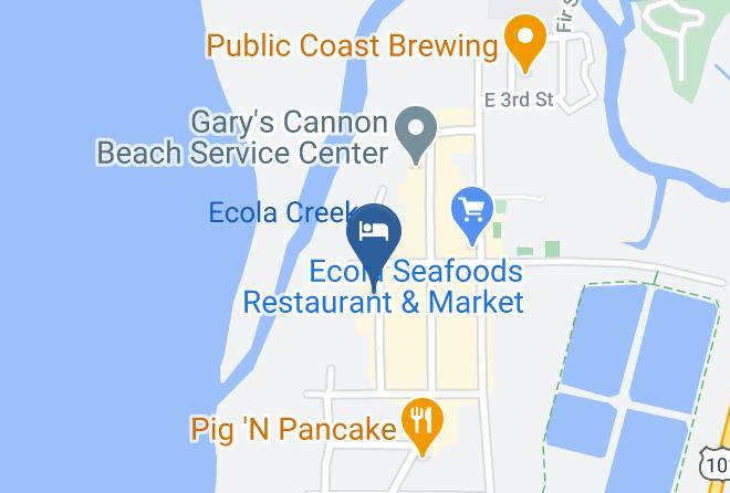 Clatsop - Schooner's Cove Inn Maps