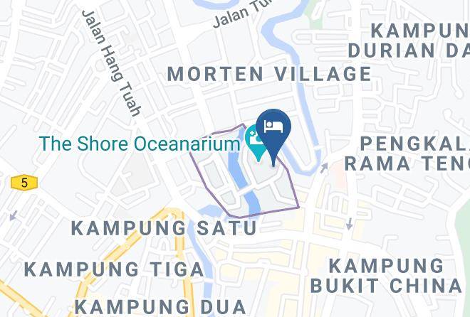 Melaka Tengah - Schrodinger Heritage Romantic Mediterranean Maps