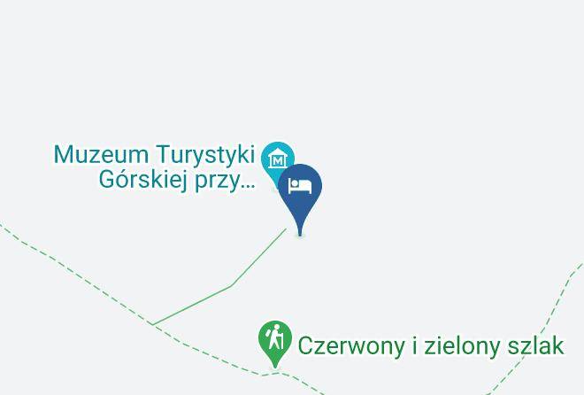 Schronisko Gorskie Pttk Jaworzyna Krynicka Map