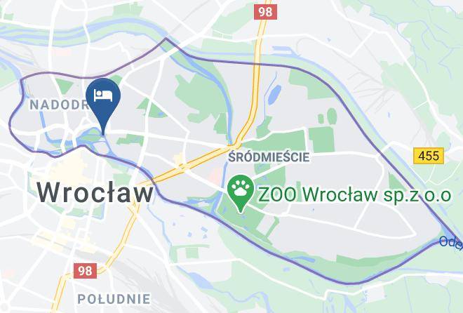 Wroclaw - Schronisko Na Wyspie Maps