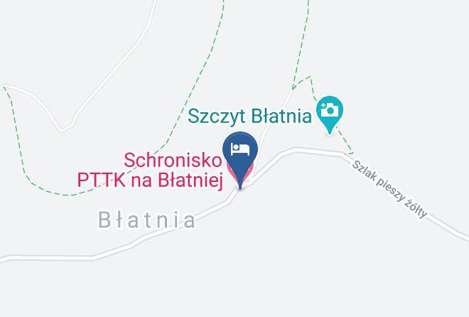 Schronisko Pttk Na Blatniej Map