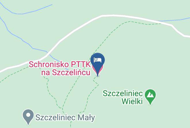 Schronisko Pttk Na Szczelincu Map