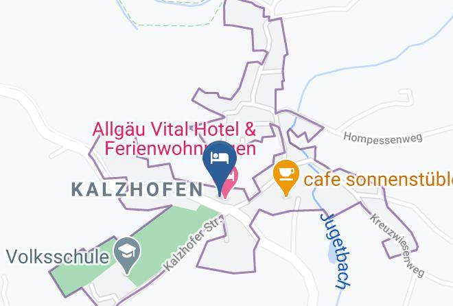Oberallgau - Schrothkurhotel Chadolt Maps