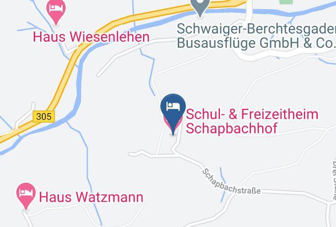 Berchtesgadener Land - Schul & Freizeitheim Schapbachhof Maps