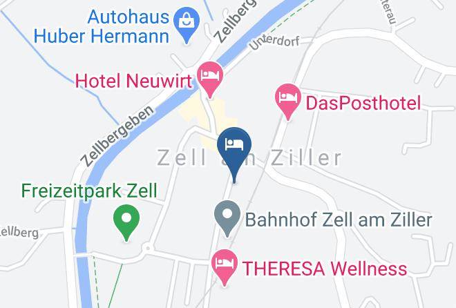 Schwaz - Schulhotel Zellerhof Maps