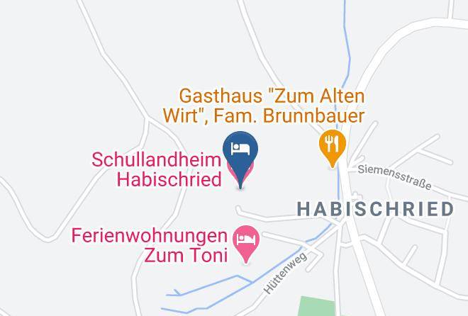 Regen - Schullandheim Habischried Maps