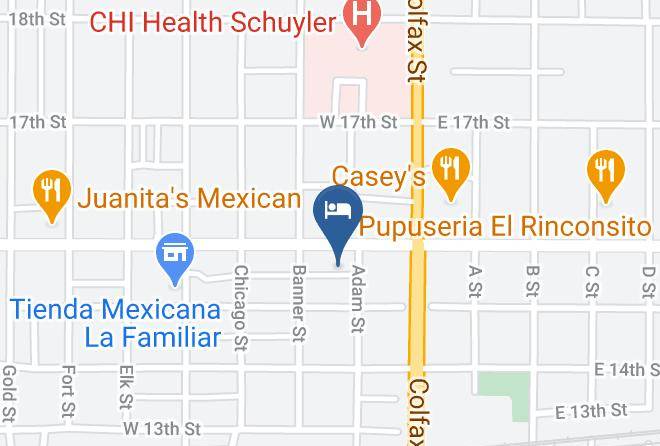 Colfax - Schuyler Inn Maps