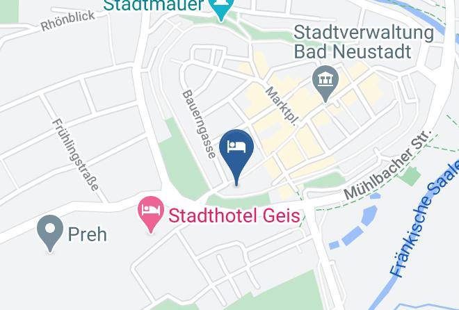 Rhon Grabfeld - Schwan & Post Business Quarters Bad Neustadt Maps