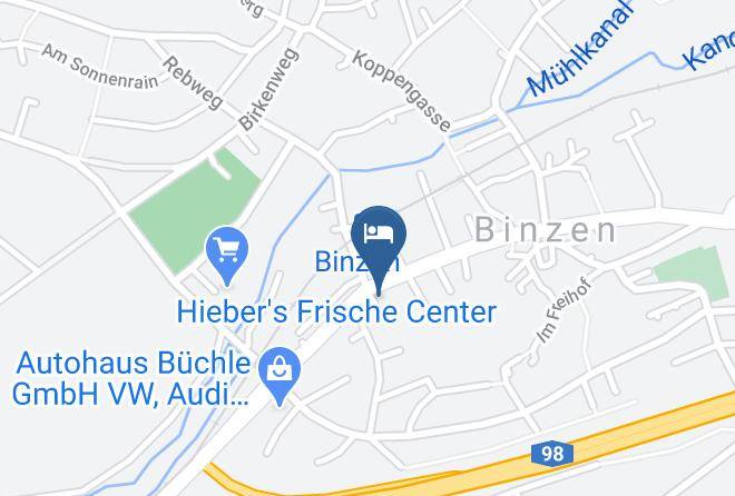 Lorrach - Schwanen Binzen Maps