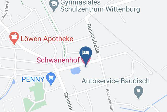 Ludwigslust Parchim - Schwanenhof Maps