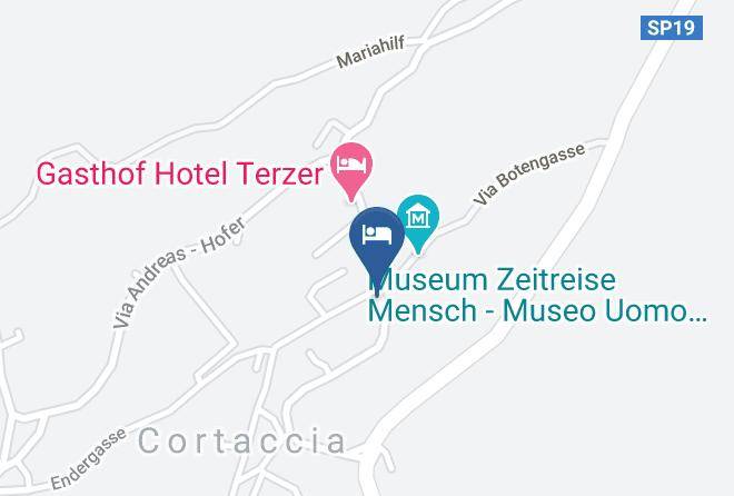 Bolzano - Schwarz Adler Turmhotel Maps