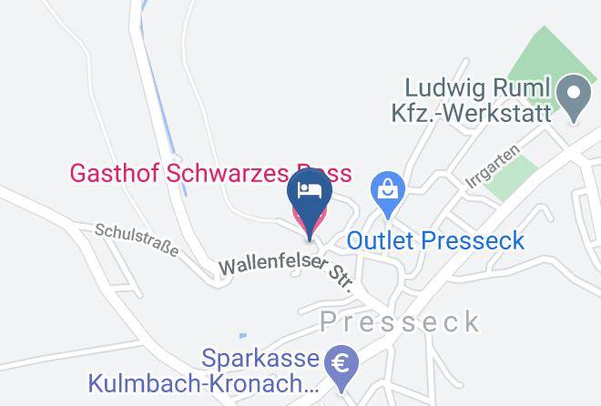 Kulmbach - Gasthof Schwarzes Ross Maps