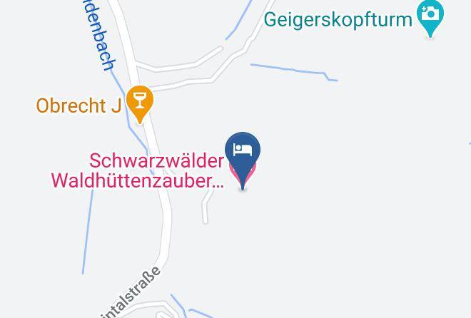 Ortenaukreis - Schwarzwalder Waldhuttenzauber Baumhaushotel Maps