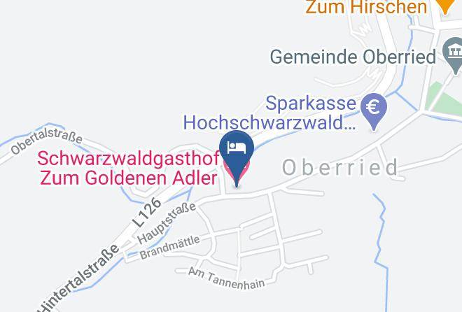 Breisgau Hochschwarzwald - Schwarzwaldgasthof Zum Goldenen Adler Maps
