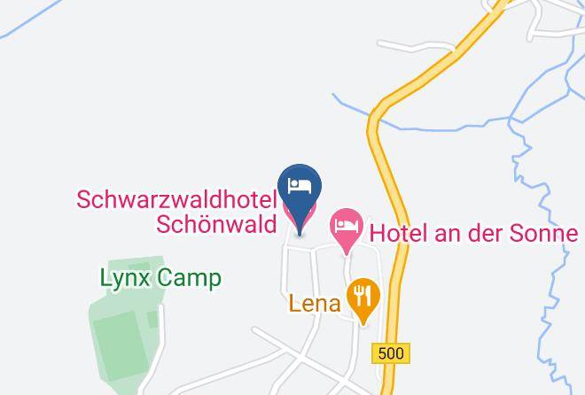 Schwarzwald Baar Kreis - Schwarzwaldhotel Schonwald Maps