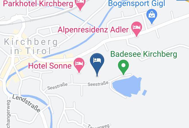Kitzbuhel - Schweigers Berghof Maps