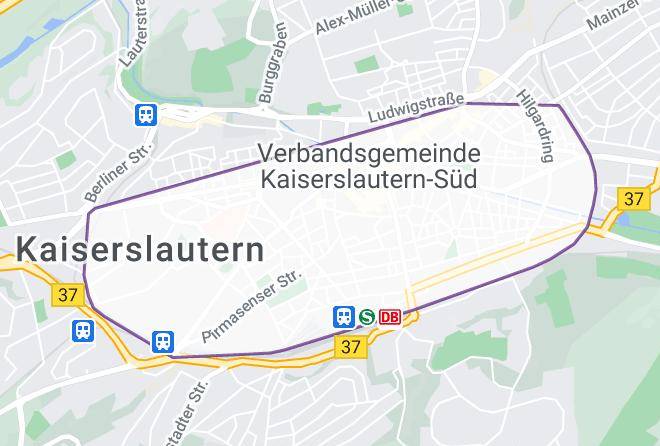 Kaiserslautern - Schweizer Stubb Maps