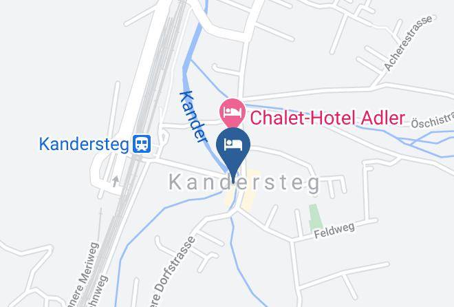 Frutigen Niedersimmental - Schweizerhof Kandersteg Maps