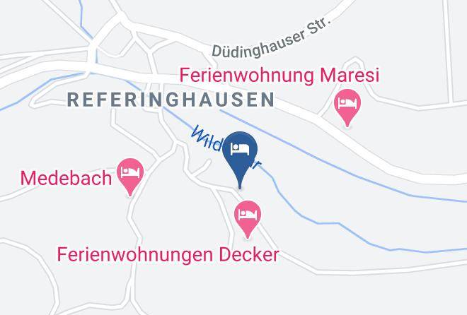 Hochsauerlandkreis - Schweizes Ferienhof Maps