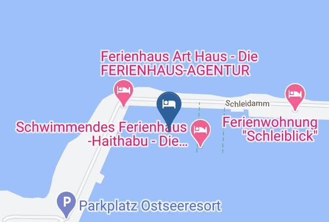 Schleswig Flensburg - Schwimmendes Ferienhaus Bente Die Ferienhaus Agentur Maps