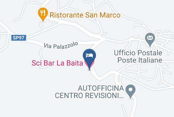 Pesaro And Urbino - Sci Bar La Baita Maps