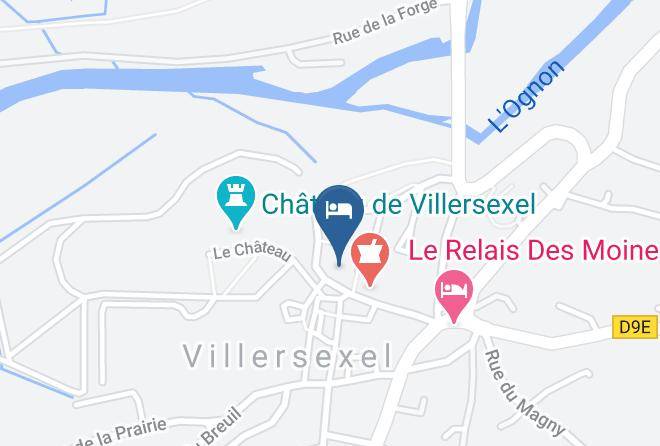 Haute Saone - Sci Du Manoir Saint Pierre Maps