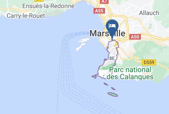 Bouches Du Rhone - Sci Prado Paradis Maps