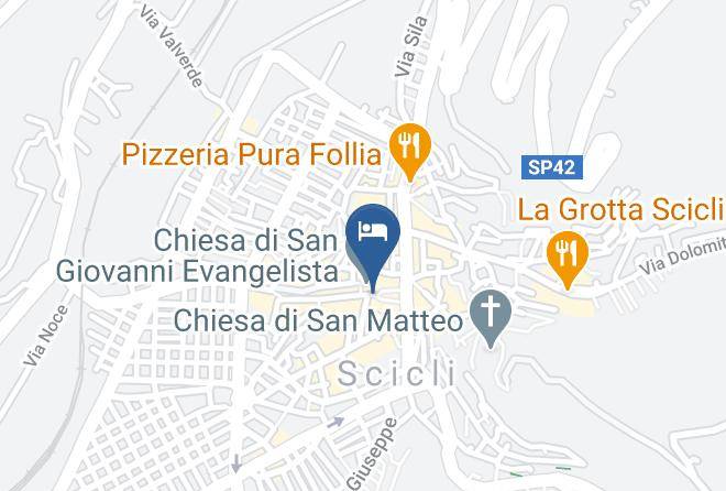 Ragusa - Scicli Albergo Diffuso Maps