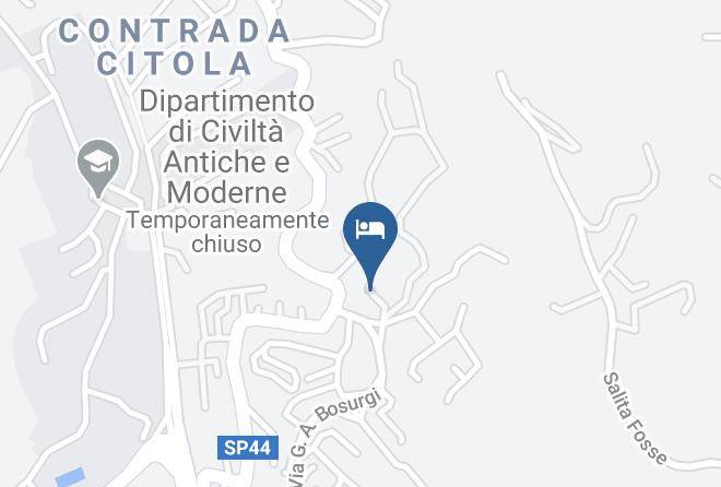 Messina - Scilla E Cariddi B&b Maps