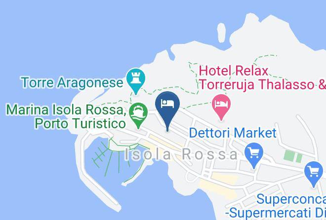Sassari - Scoglio Rosso Maps