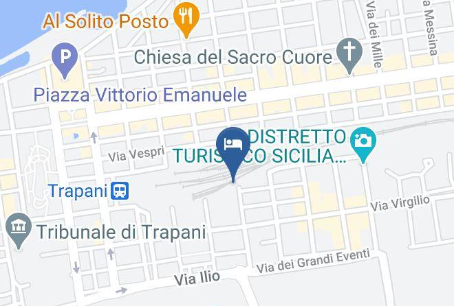 Trapani - Scorcio Di Mare Maps