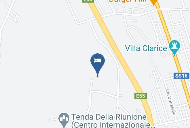 Fermo - Scorciosulmare Residenza B&b Maps