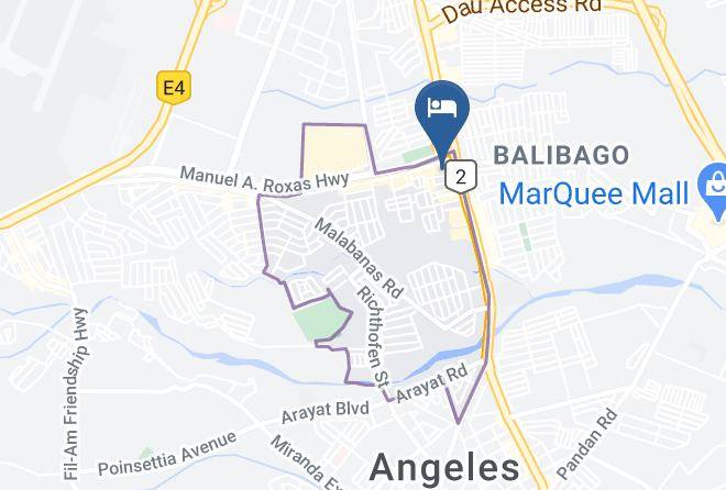 Pampanga - Score Birds Hotel Maps
