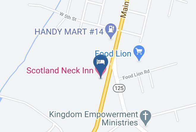 Halifax - Scotland Neck Inn Maps
