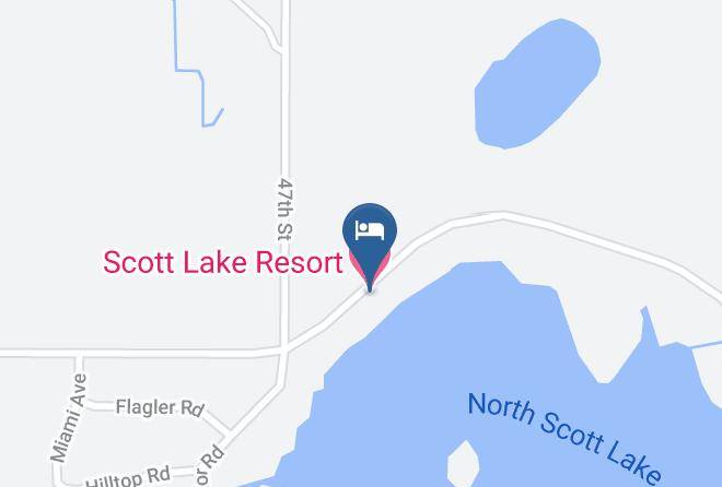 Van Buren County - Scott Lake Resort Maps
