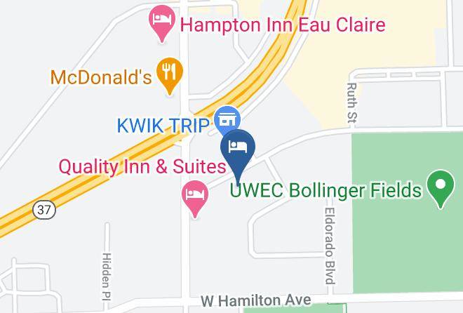 Eau Claire - Scottish Inns And Suites Eau Claire Maps