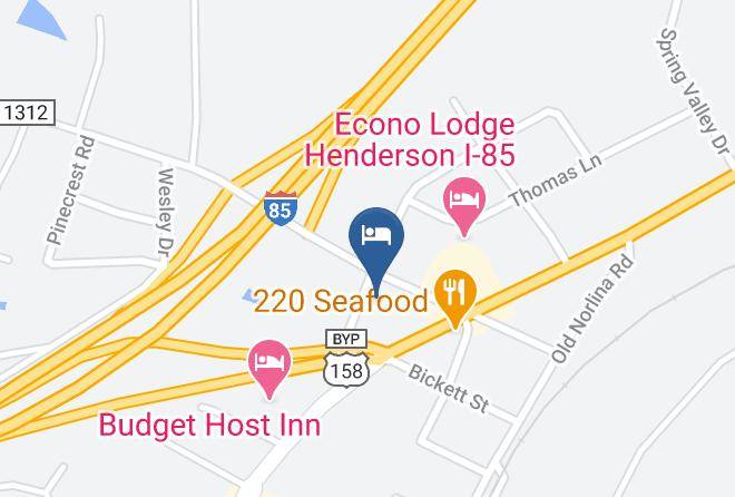 Vance - Scottish Inns Henderson Nc Maps