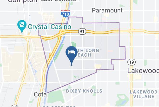 Los Angeles - Scottish Inns Long Beach Ca Maps