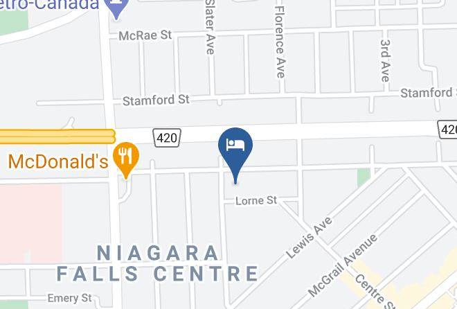 Niagara - Scottish Inns Niagara Falls Canada Maps