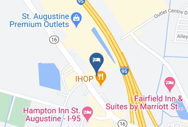 St Johns - Scottish Inns St Augustine Fl Maps