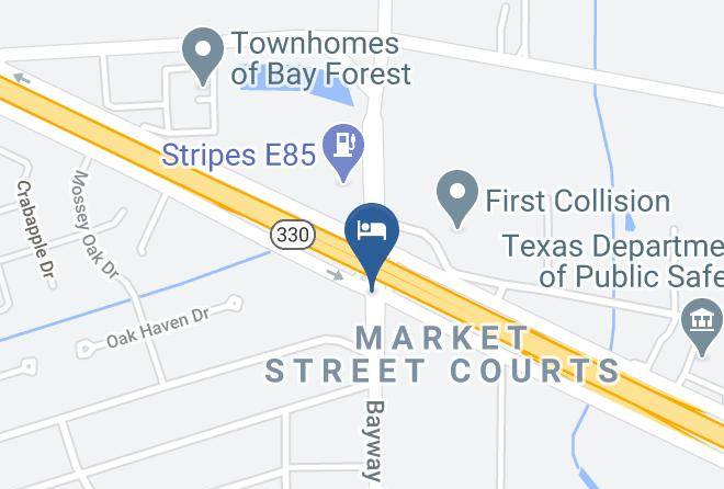 Scottish Inns & Suites Baytown 330 Map