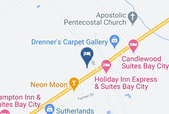 Matagorda - Scottish Inns & Suites Extended Stay Bay City Tx Maps