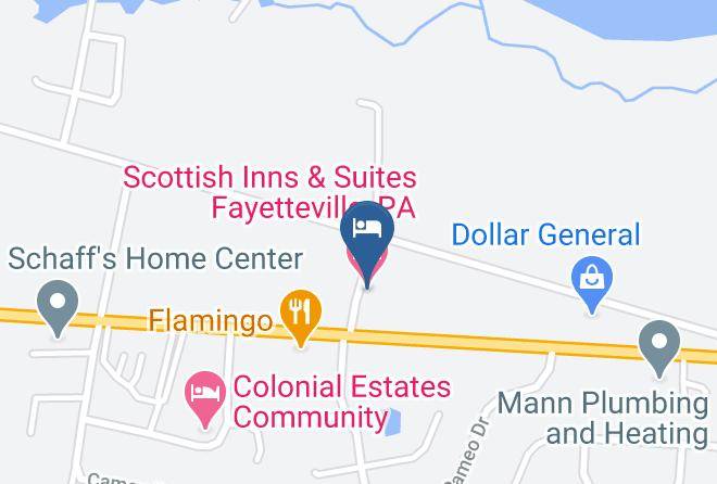 Franklin - Scottish Inns & Suites Gettysburg Area Maps