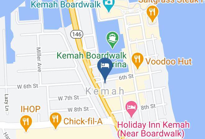 Galveston - Scottish Inns & Suites Kemah Tx Maps